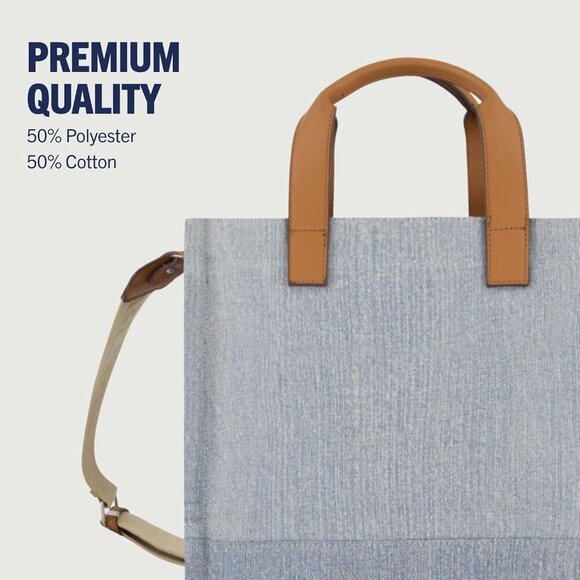 Tote, Women's Medium Travel Shoulder Bag with Adjustable Strap - Picture 5 of 7